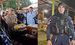 Emotiva despedida a policía fallecido durante persecución a criminales en CDE – Prensa 5