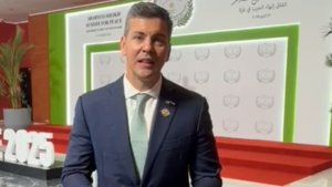 Peña en Egipto: "Fui invitado por Trump" y “en representación de América Latina”