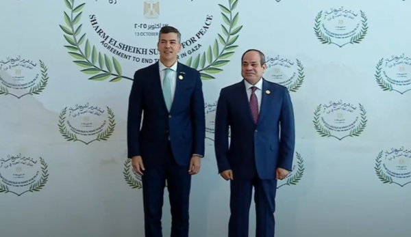 Peña participa en la Cumbre por la Paz en Medio Oriente convocada por Estados Unidos - El Trueno