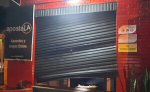 Ladrones entraron a local de Apostala y llevaron unos G. 4.500.000