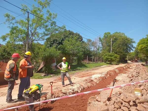 Arrancan los trabajos del histórico proyecto del sistema de alcantarillado sanitario en Carapeguá - Nacionales - ABC Color