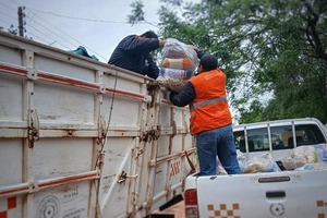 Popular / Gobernación de Guairá llevó víveres a familias mboriahu