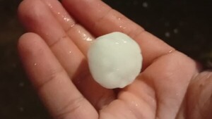 Granizos del tamaño de una pelota de golf causaron destrozos en Central y otros departamentos