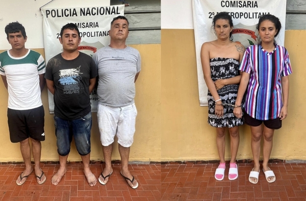 Familiares agreden a policías para impedir detención en el bañado Tacumbú