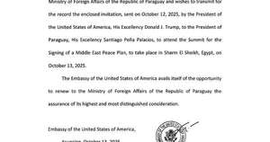 Diario HOY | Muestran la invitación enviada por Trump a Peña