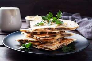 Quesadillas de champiñones y espinacas: una saludable y deliciosa opción para compartir - Gastronomía - ABC Color