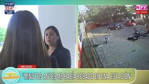 Una nueva testigo dice haber sido víctima del presunto motochorro abatido