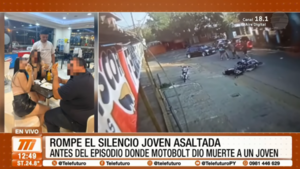 Rompe el silencio la joven asaltada antes del motobolt