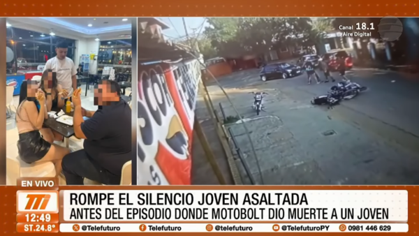 Rompe el silencio la joven asaltada antes del motobolt