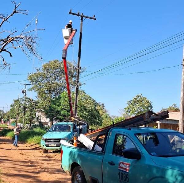Estos son los lugares donde mañana la Ande realizará cortes programados - Nacionales - ABC Color