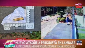 Atacan con bomba molotov la casa de un periodista en Lambaré