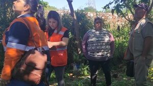 Más de 200 familias fueron asistidas por la Municipalidad de Asunción, tras la granizada