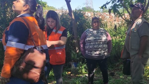 Más de 200 familias fueron asistidas por la Municipalidad de Asunción, tras la granizada
