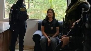 Gianina García niega ser esposa de Marset al declarar ante fiscal en Penal de Viñas Cué
