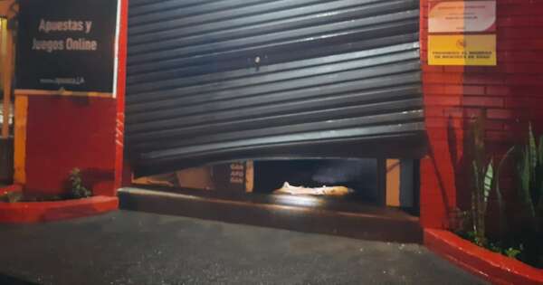 Diario HOY | CDE: asaltan sucursal de casa de apuestas y se roban recaudación