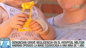 Madre denuncia grave negligencia en el Hospital Militar
