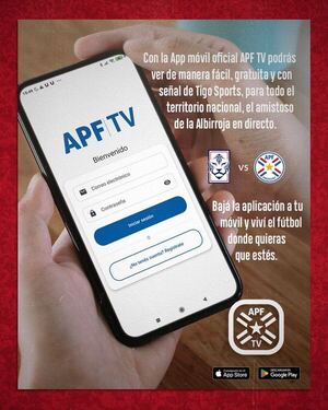 La APF lanza nueva app TV para que disfruten los aficionados albirrojos - La Tribuna