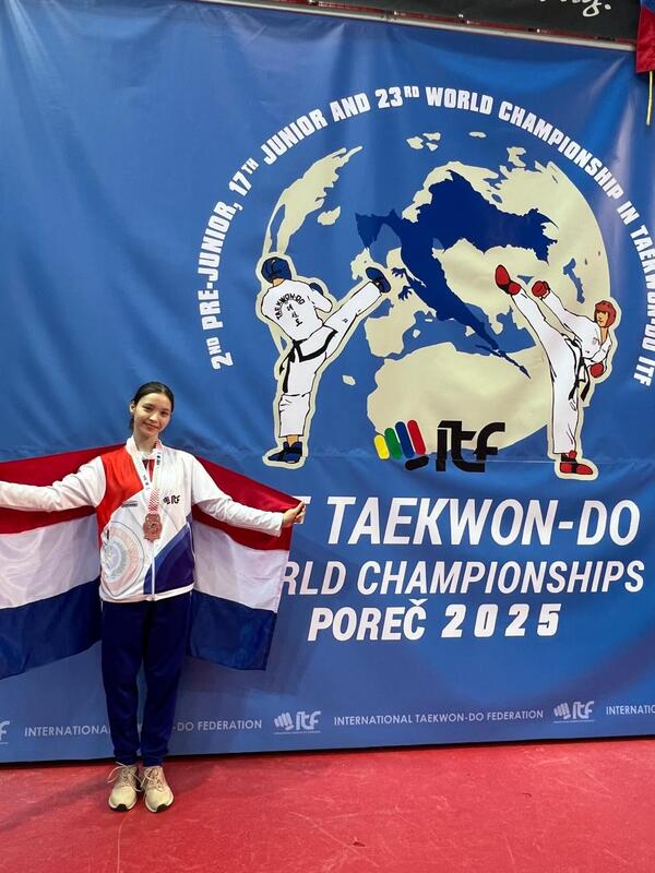 Destacada gestión de taekwondistas con triplete de medallas de bronce en el Mundial - La Tribuna
