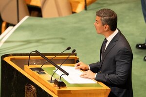 "Una oportunidad para mostrar la voz de Paraguay en el mundo", dijo Peña tras la firma del acuerdo de paz en Gaza