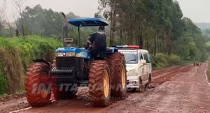  PÉSIMOS CAMINOS EN TOMÁS R. PEREIRA IMPIDEN TRASLADO DE UN PACIENTE 