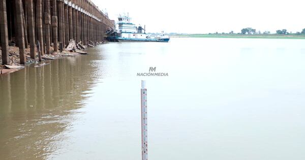 La Nación / Sigue bajante del río Paraguay: “Estamos en una etapa crítica”