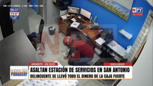 Millonario asalto a una estación de servicio en la ciudad de San Antonio