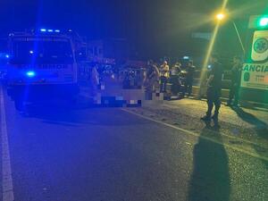 Motociclista fallece tras choque entre dos motos en viaducto de República Argentina