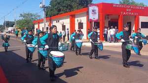 Tacuatí celebra 122 años de distritación con desfile y festival musical - Nacionales - ABC Color