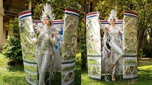 No dejaron a la Miss Grand Paraguay usar su traje de tereré en Tailandia