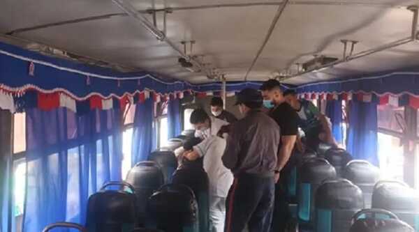 Ñemby: conductor de la Línea 10 desvió su ruta para llevar al hospital a un pasajero con convulsiones - Noticiero Paraguay