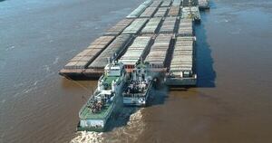 La Nación / Bajante del río preocupa al sector naviero y solicitan continuar con los trabajos de dragado