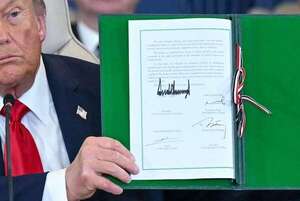 La “Declaración de Trump” para Gaza: los pilares y el texto íntegro de lo que firmaron  - Mundo - ABC Color