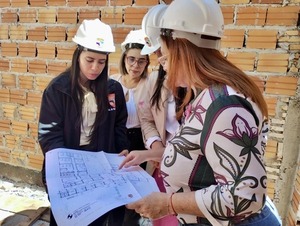 Ministra de la Mujer verificó obras del futuro Centro Regional de Mujeres en Alto Paraná - ADN Digital