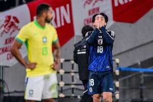 Japón derrota por primera vez a Brasil - Fútbol Internacional - ABC Color