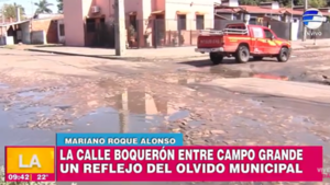 Abandono total en Mariano Roque Alonso