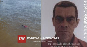 IDENTIFICAN AL HOMBRE HALLADO MUERTO EN EL RÍO PARANÁ: MURIÓ DE UN INFARTO