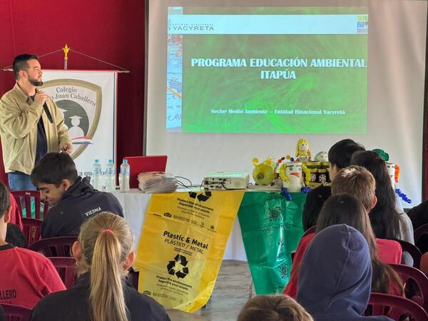 Educación ambiental en las escuelas de Itapúa
