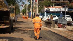Obras en avenida Mariscal López avanzan en un 78%