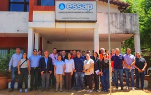 Empresas nacionales e internacionales recorren CDE para conocer proyecto de agua y saneamiento - ADN Digital