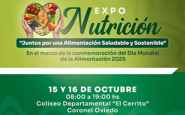 Organizan Expo Nutrición para fomentar hábitos saludables en el departamento de Caaguazú - Nacionales - ABC Color