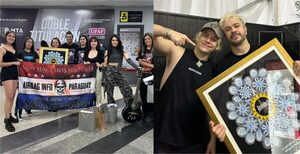 Popular / ¡Mañami el regalo que se llevó "Airbag" de su club de fans del Paraguay!