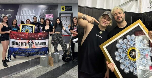 Popular / ¡Mañami el regalo que se llevó "Airbag" de su club de fans del Paraguay!