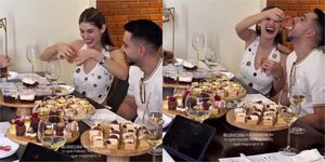 Popular / (VIDEO) ¡Así de enamorados se mostraron Betha Borba y su novio!