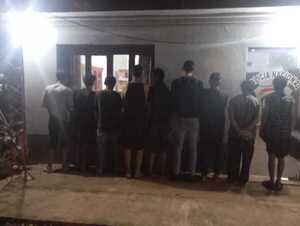 Diez personas fueron demoradas durante operativo policial en Encarnación