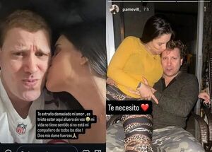 Popular / ¡El duro momento de Pamela Vill con el papá de su "bendi"!