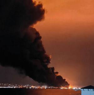 Ucrania bombardeó por segunda vez una instalación petrolera en Crimea
