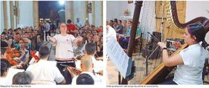 Sinfónica Nacional emocionó a Itauguá con un concierto inolvidable