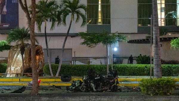 Terror en Guayaquil: explosión de camioneta frente a edificio