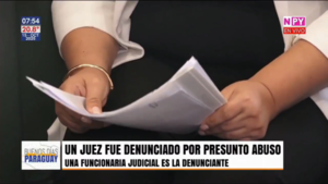 Denunciaron a un juez por supuesto abuso sexual en Capiatá