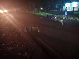 Colisión frontal entre motocicletas terminó con dos jóvenes fallecidos en Tomás Romero Pereira - Policiales - ABC Color